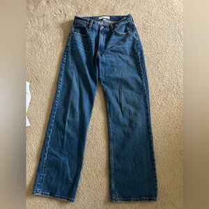 Abercrombie baggy low rise dad jeans 24/00